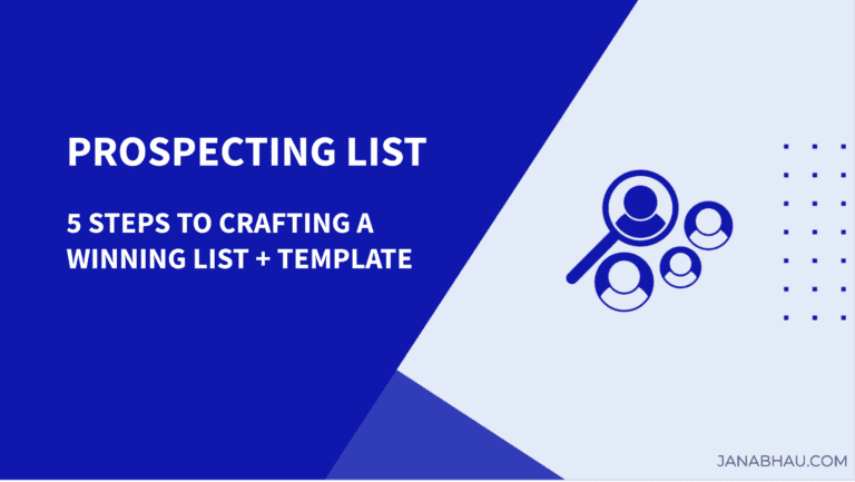 How to Craft an Effective Prospecting List in 2024 [+Template]